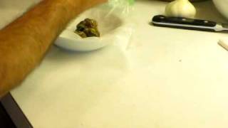 Cooking Garden Snails Part 3 - Picking them out of the shells