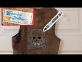 How Remove INK Marker or Paint Stains from REAL Genuine Leather Clothing at HOME Vest Coat Shoes Hat