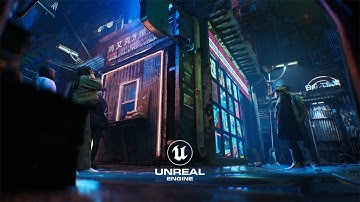 CYBERPUNK ALLEY CINEMATIC SHORT || Unreal Engine 5.6 Lumen
