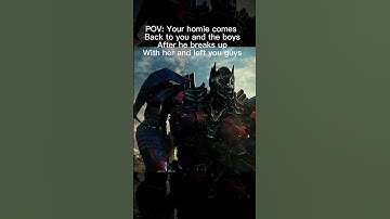 As long as he comes home #transformer #friend #optimusprime #meme #memes #girl #friend #subscribe