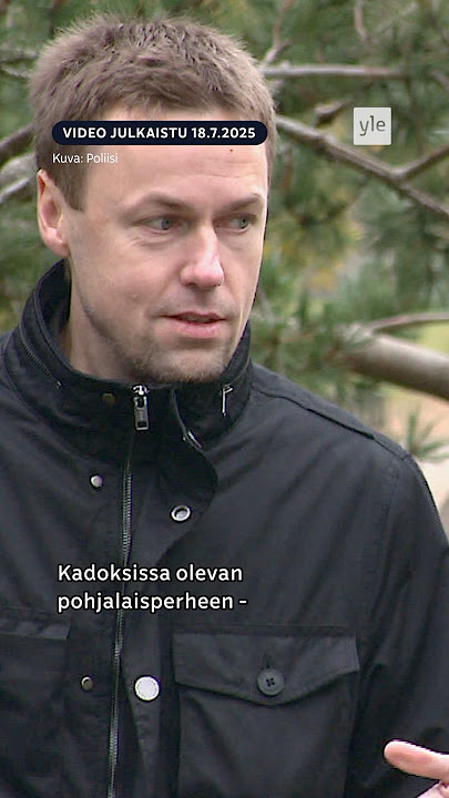 Poliisille apukeino kadonneen perheen etsinnässä