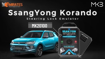 SsangYong Korando 2021 Steering Lock Emulator without Programming