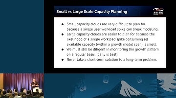 Capacity Management for the Cloud