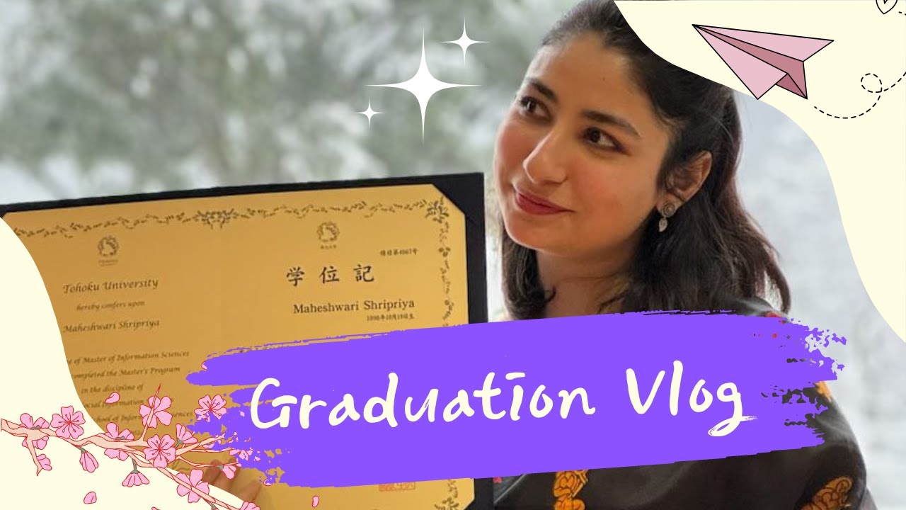 Graduation Day Vlog | Tohoku University Japan
