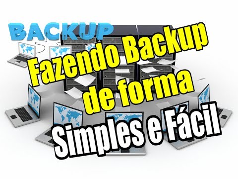 Vídeo: Como Organizar Um Backup