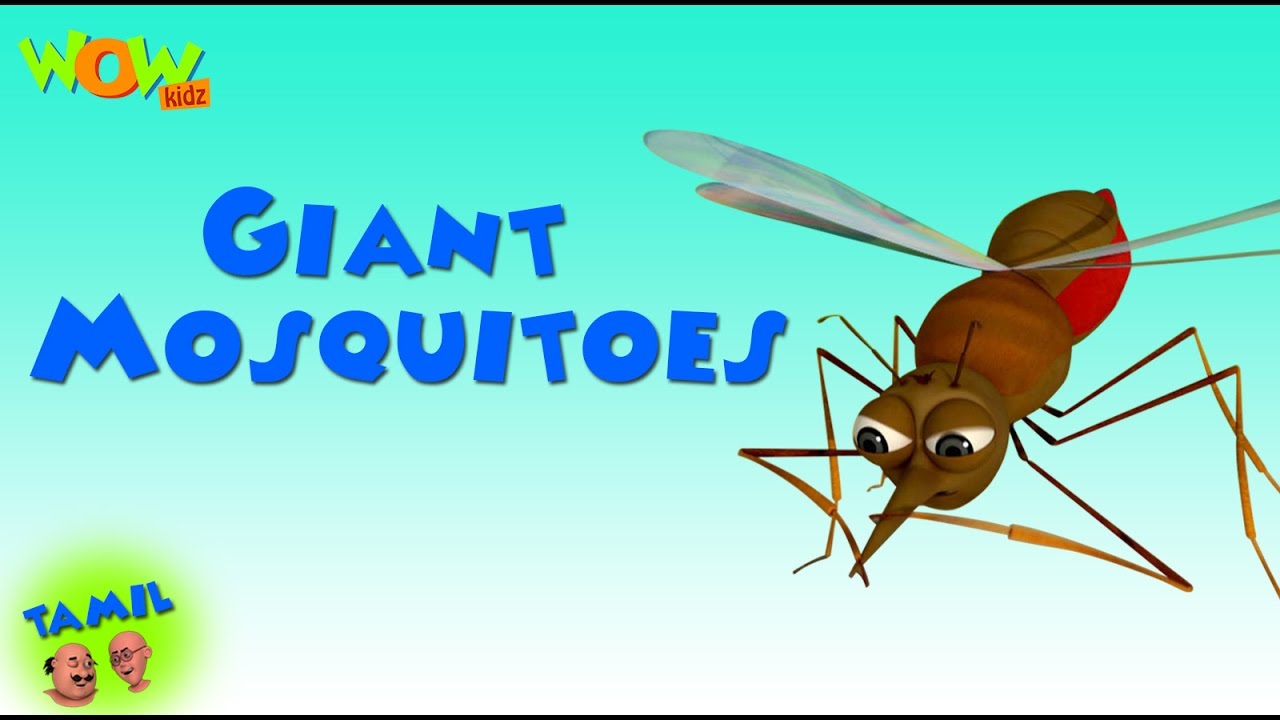 Giant Mosquitoes   Motu Patlu in Tamil   3D    As seen on Nickelodeon