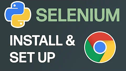 Install & Setup Selenium Python For Chrome (For Beginners)