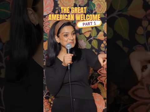 PART 1: THE GREAT AMERICAN WELCOME! #comedy #funny #jokes #entertainment #relationship #kaneezsurka