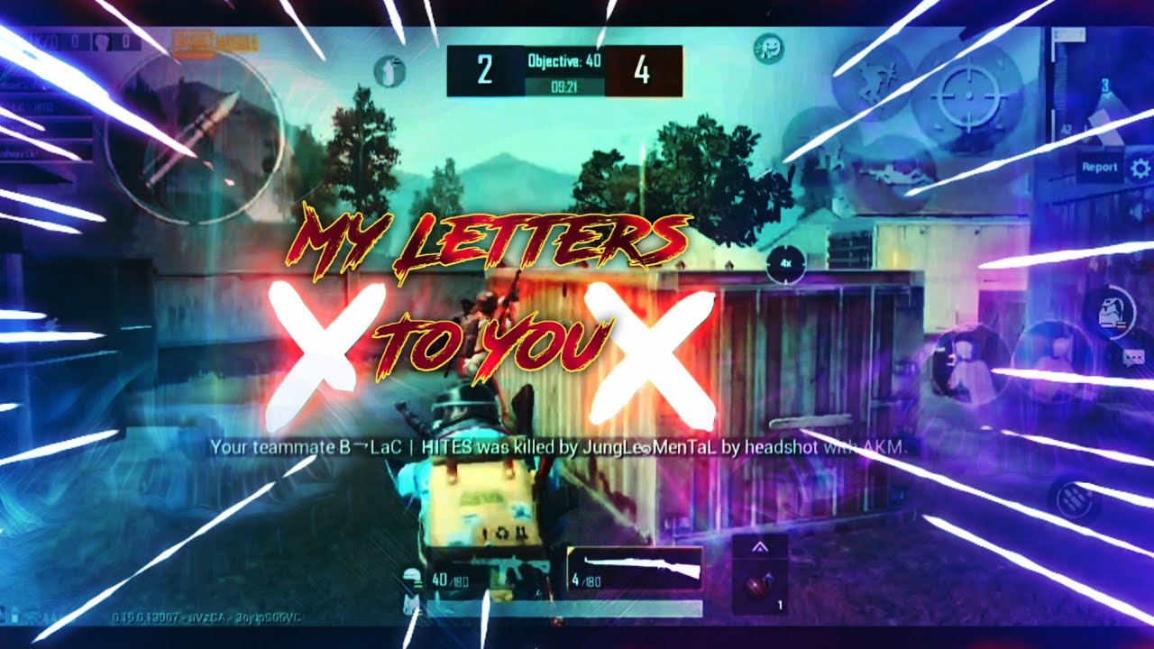 My Letters To You A PUBG Montage Edited By k9pursuitindia YouTube