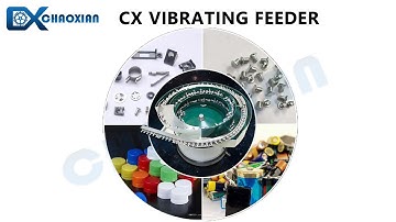 Automatic Caps Feeder | Vibratory Bowl Sorting Machine for Bottle Caps & Small Parts | CX PACKING