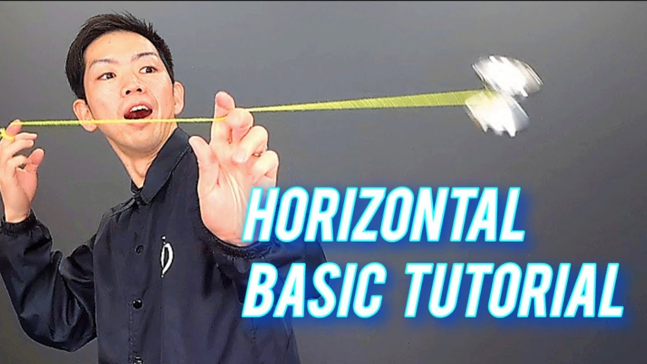 [For Beginners] How to do Horizontal Yo-Yo Tricks [Like a Pro] #yoyo #tutorial