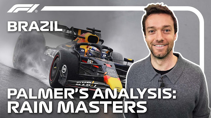 Hoe Max Verstappen het natte weer in Brazilië beheerste | Jolyon Palmer's F1 TV-analyse | Workday