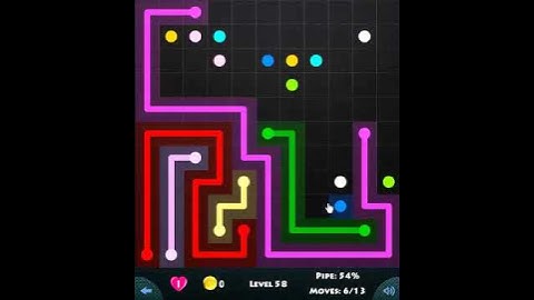 11 × 11 MANIA LEVEL 58 - FLOW GAME ON FACEBOOK Connect the dots