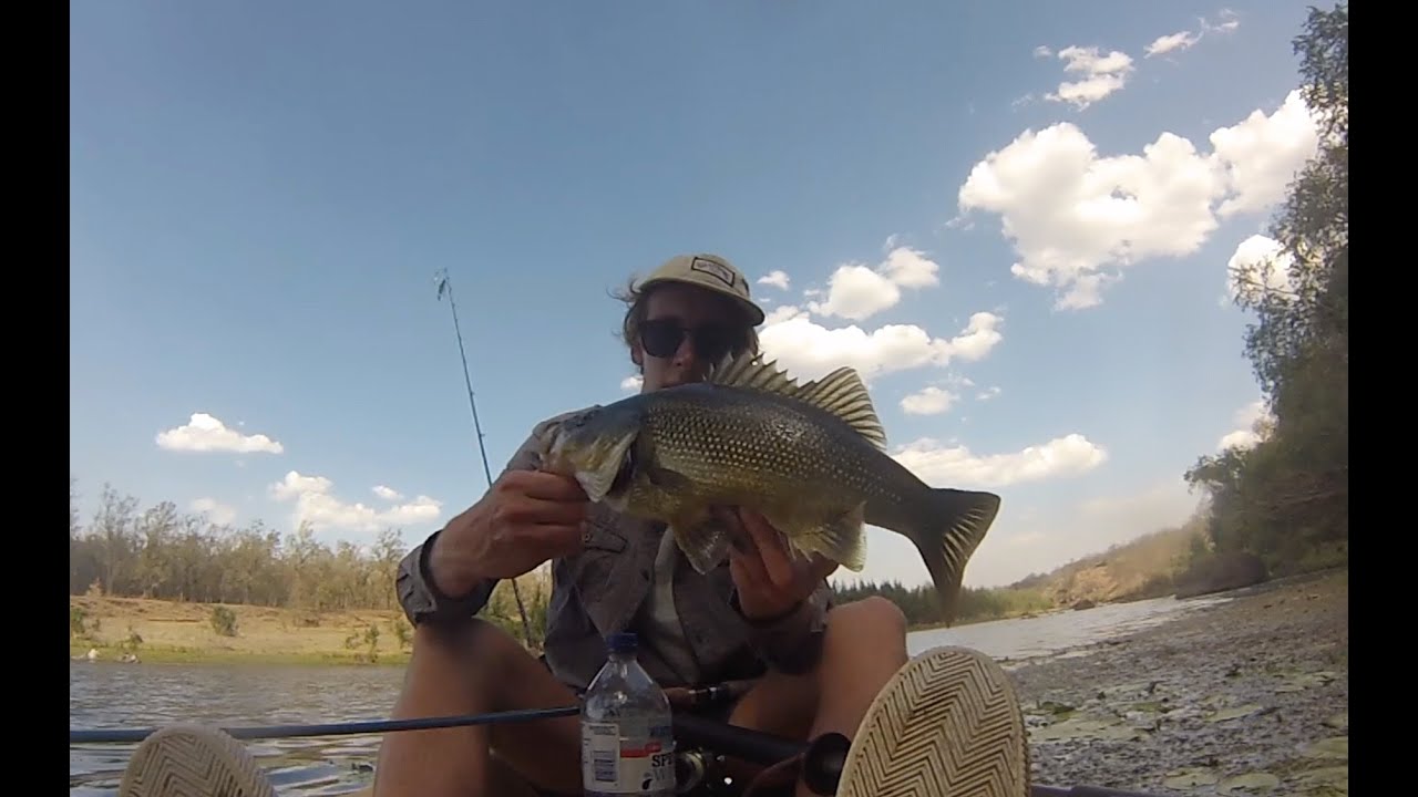 Bass Fishing in a drought