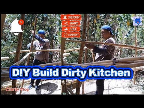 DIY Build Dirty Kitchen #bosznoy #charity #indegenouspeople #seniorcitizen #house #antipolocity