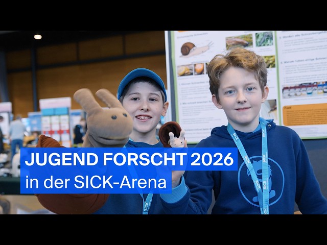 Jugend forscht 2026 in der SICK-Arena