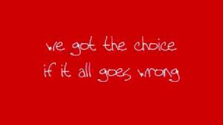 the ting tings - we walk w/lyrics