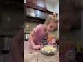 Baking with kids