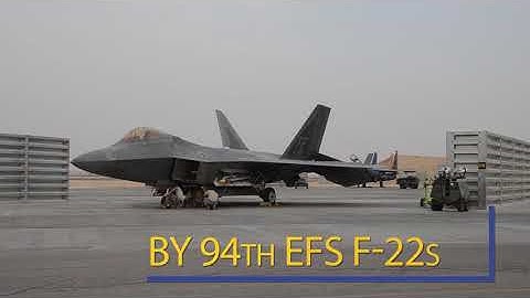 F-22s from 94th EFS deployment to Muwaffaq Salti Air Base, Jordan
