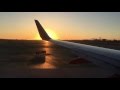 Southwest airlines sunset takeoff from lax