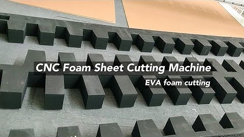 CNC Foam Sheet Cutting Machine Automatic Foam Cutter