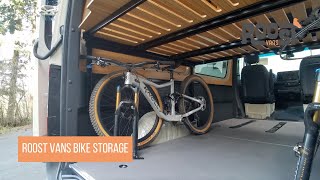 Roost Vans Bike Storage System