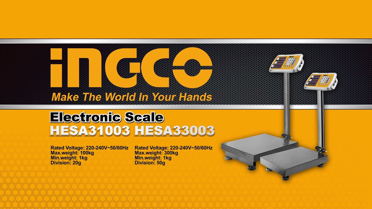 BALANCE ELECTRONIQUE 100KG  300KG HESA31003   HESA31003