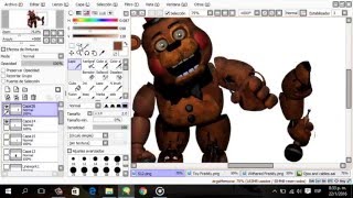 [Speed Edit]Making Withered/old Toy Freddy - Haciendo a Marchito/viejo Toy Freddy