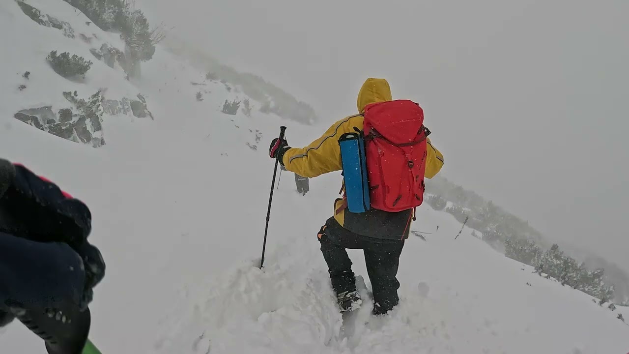 Zostup Zbojnícka chata 2.časť 30.12.2025