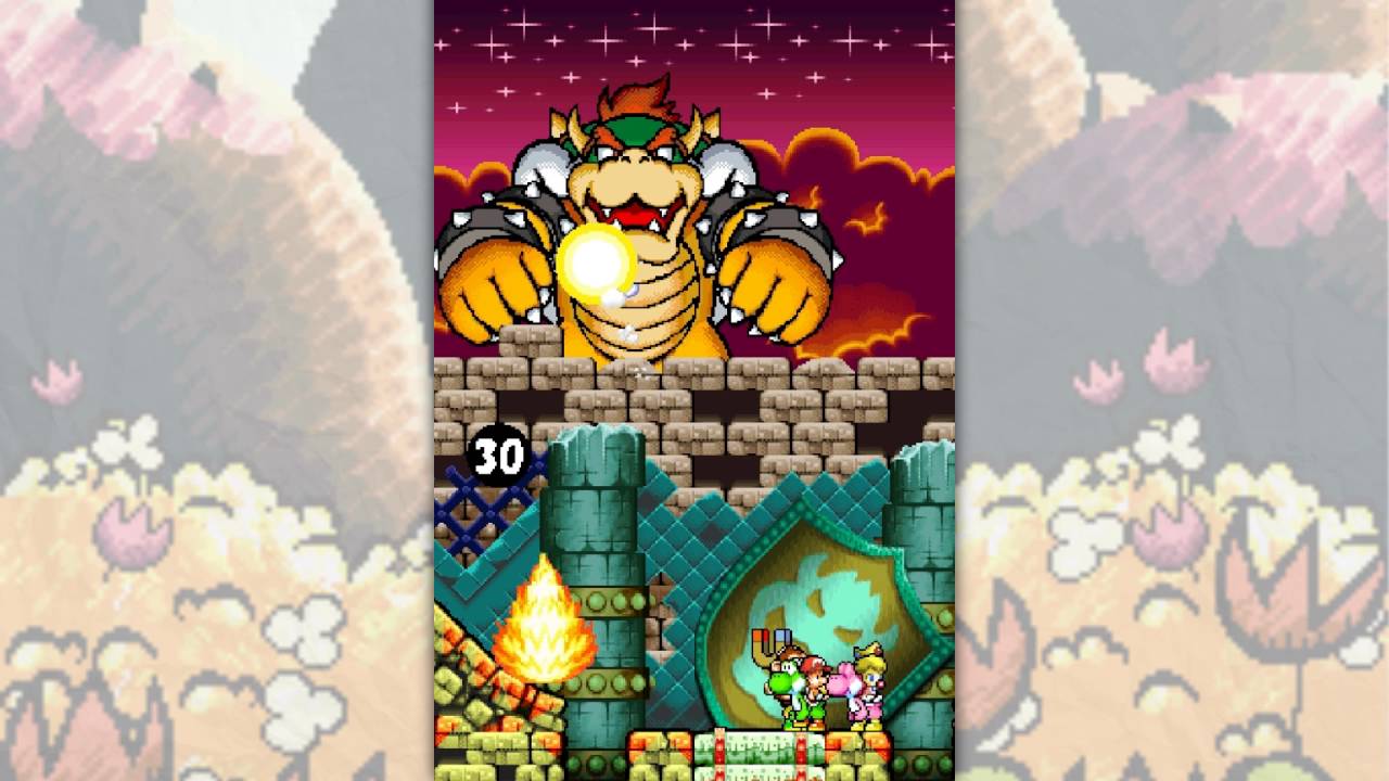 Yoshi's Island DS - 'Baby Bowser & Bowser' Boss Fight (F...