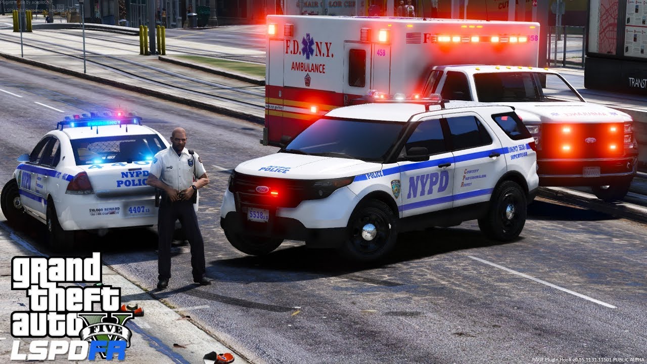 GTA 5 LSPDFR Police Mod 489 | NYPD Captain Supervisor Patrol | New York ...