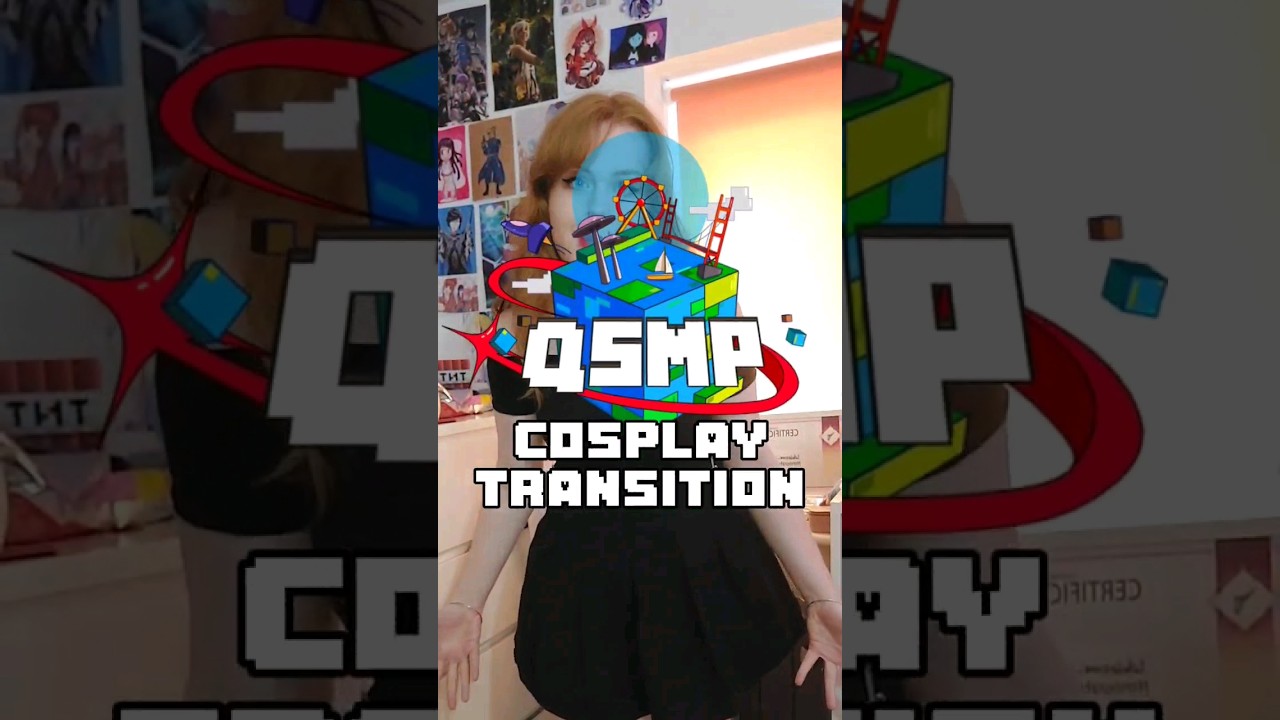 Jaiden QSMP Cosplay #shorts #qsmp