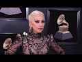 Lady Gaga on the Red Carpet | Fashion Cam | Red Carpet | 60th GRAMMYs