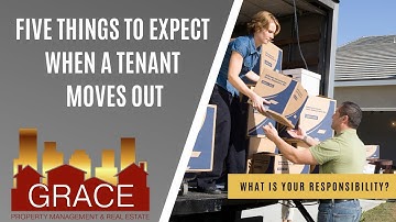 5 Things To Expect When Your Tenant Moves Out