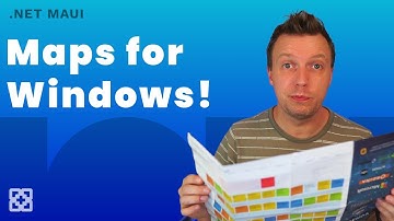 Maps Control for Windows with .NET MAUI and Bing Maps