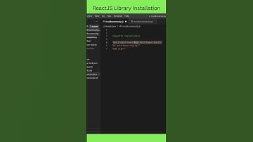 Must Know #react library intro and installation setup #shorts #youtubeshorts #hindi