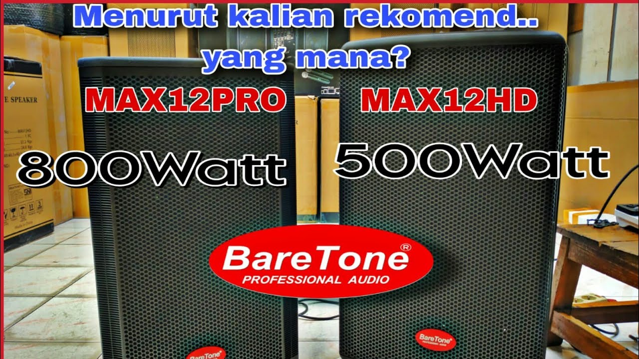 COMFARE SPEAKER AKTIP 12INCH!?DARI BARETONE AUDIO
