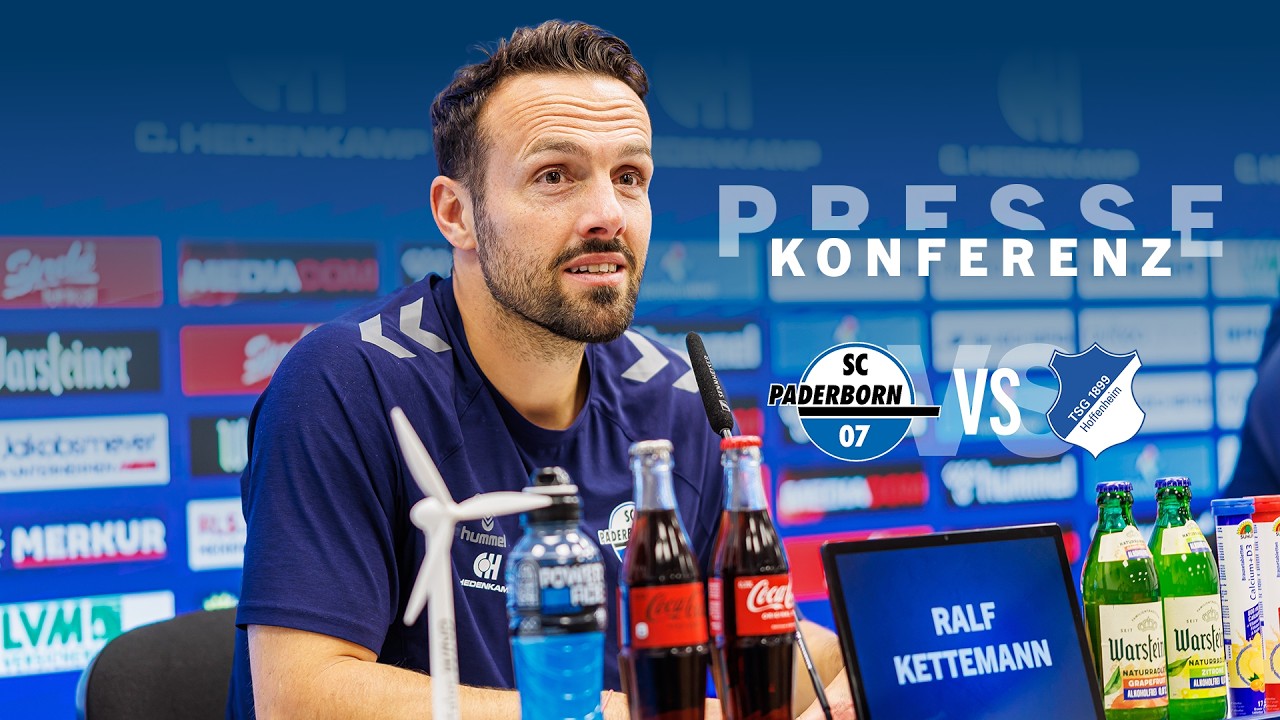 Pressekonferenz nach unserem Heimspiel gegen die TSG Hoffenheim