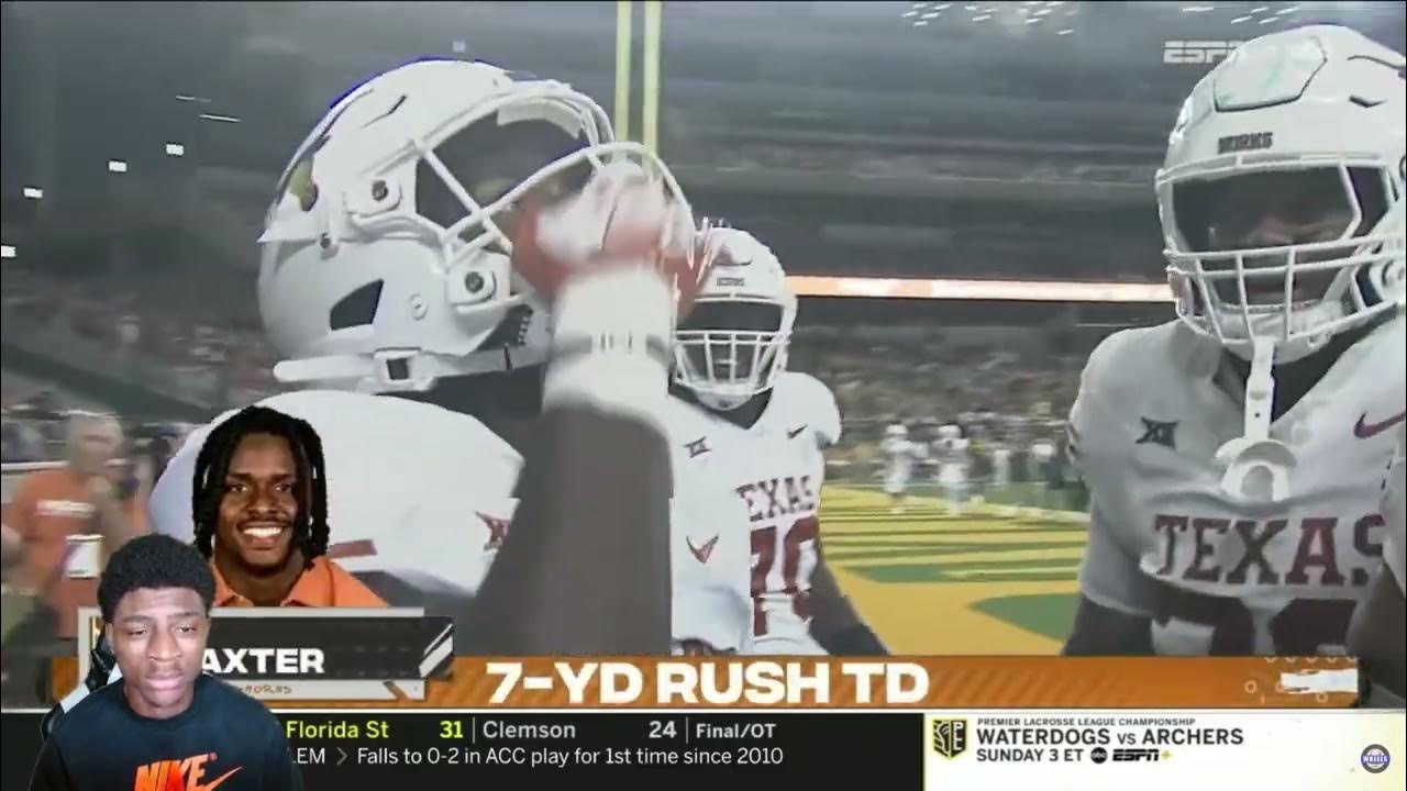 Texas vs Baylor Full Game Highlights Reaction YouTube