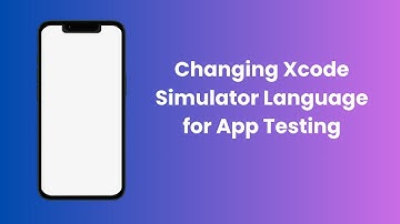 Changing Simulator Language for App Testing | Storyboard | Swift | Xcode 16.3