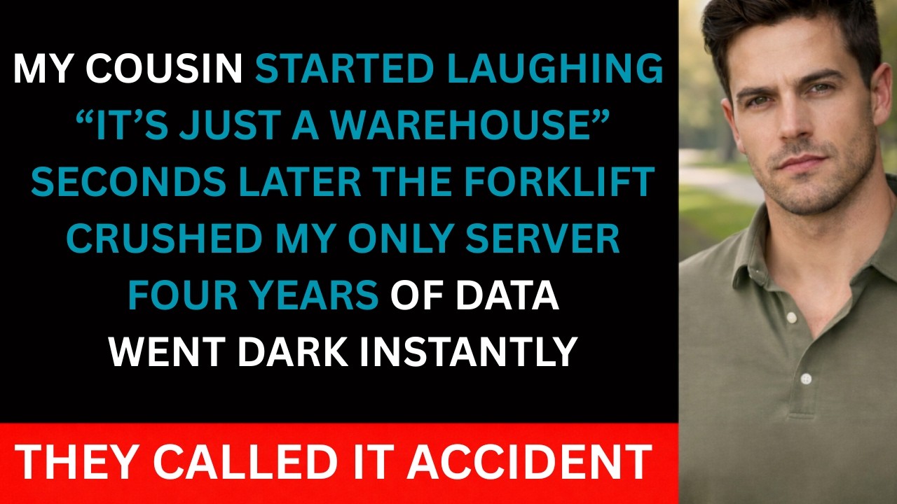 My Family Laughed When The Forklift Hit My Server — They Stopped Laughing Two Weeks Later