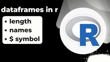 Data frames in R programming | length, names of a dataframe| selecting columns of a dataframe in r