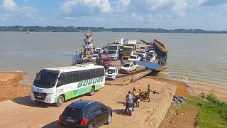 Travessia Da Balsa Rio Tapajós Itaituba Pa