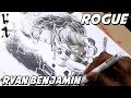 Ryan benjamin drawing rogue