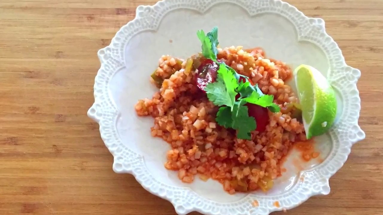 Cauliflower rice - Mexican cauliflower Rice Recipe | Healthy Diabetic - YouTube