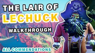 The Lair of LeChuck | Tall Tale Walkthrough Guide   All Commendations ► Sea of Thieves