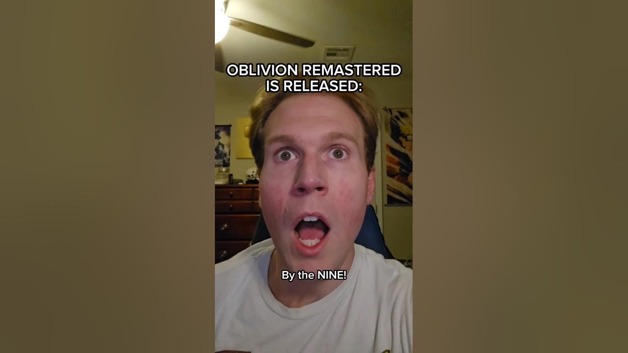 OBLIVION REMASTERED IS RELEASED #shorts OBLIVION REMASTERED IS RELEASED #shorts