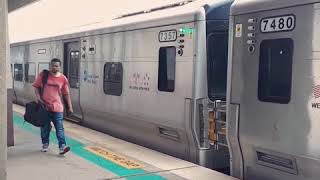 LIRR: M7 #7357/#7480 + M7 #7300 leaving Copiague