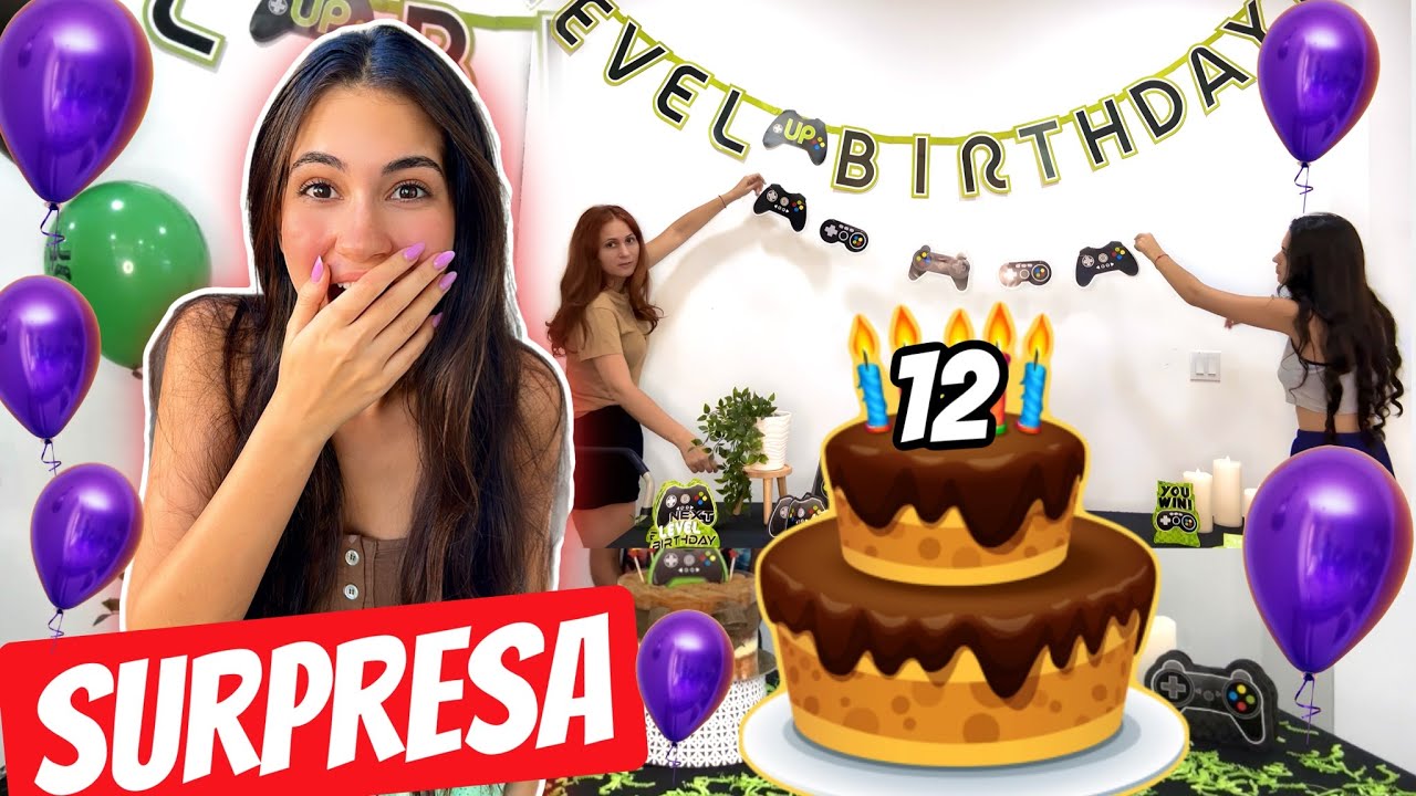 PREPARATIVOS da FESTA de ANIVERSÁRIO SURPRESA de 12 anos do meu Irmãozinho Magu 🎈🎁 - Bela Bagunça