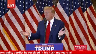 Trump holds news conference following guilty verdict screenshot 5